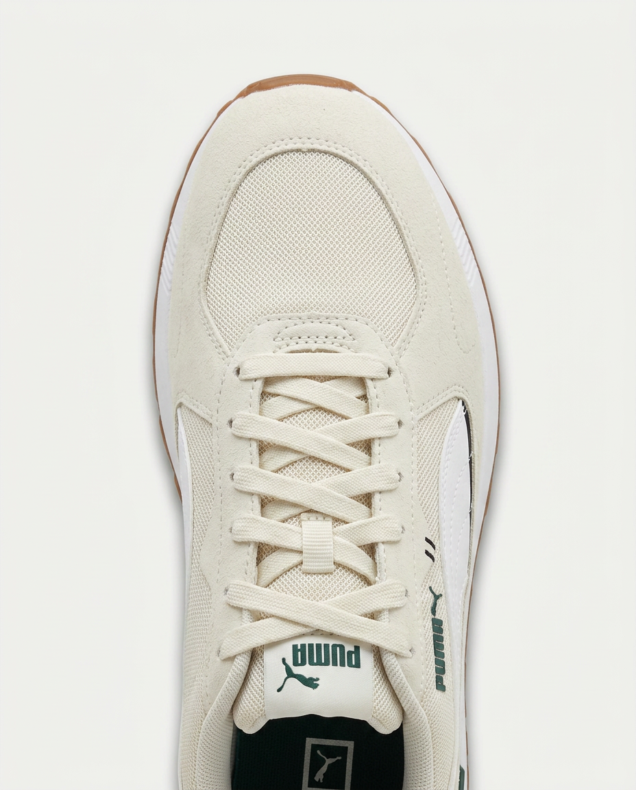 PUMA 380738 Graviton WMN Spor Ayakkabı KREM-YEŞİL