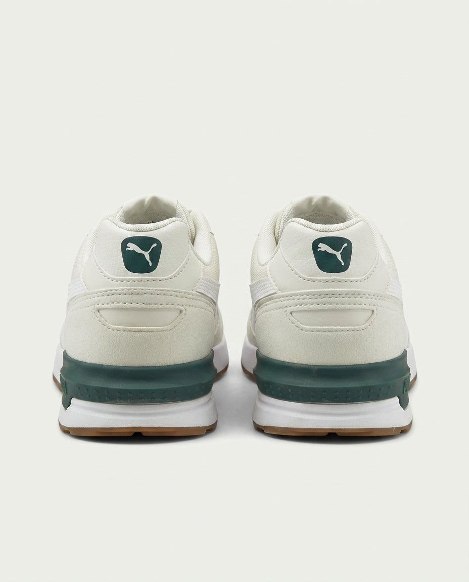PUMA 380738 Graviton WMN Spor Ayakkabı KREM-YEŞİL