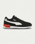 PUMA 380738 Graviton WMN Spor Ayakkabı SİYAH-BEYAZ-GREEN