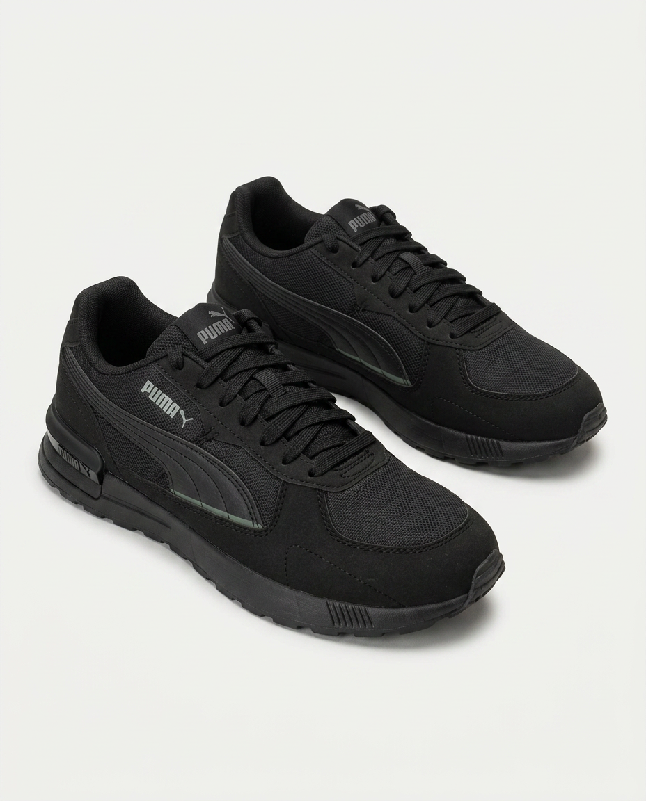 PUMA 380738 Graviton WMN Spor Ayakkabı SIYAH-SIYAH