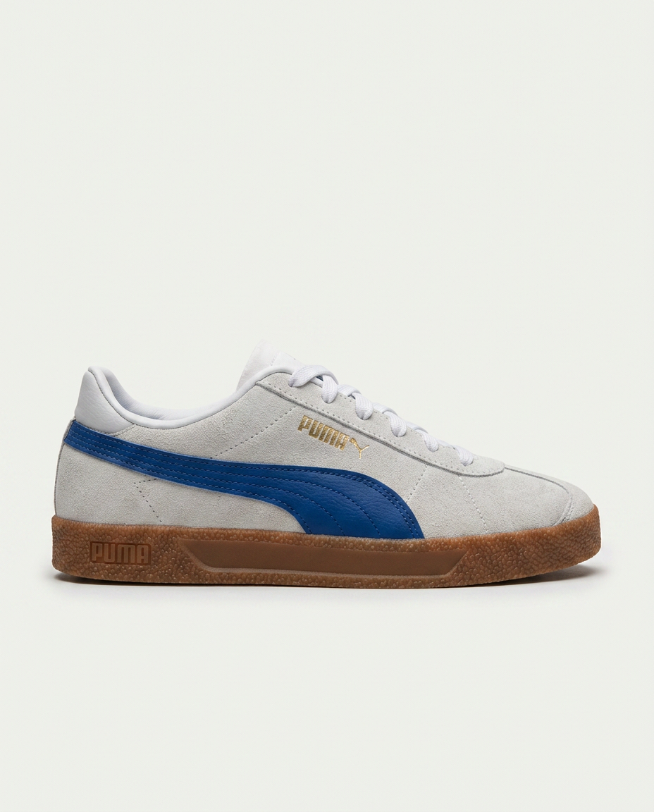 PUMA 381111 Puma Club GÜMÜŞ-MAVİ