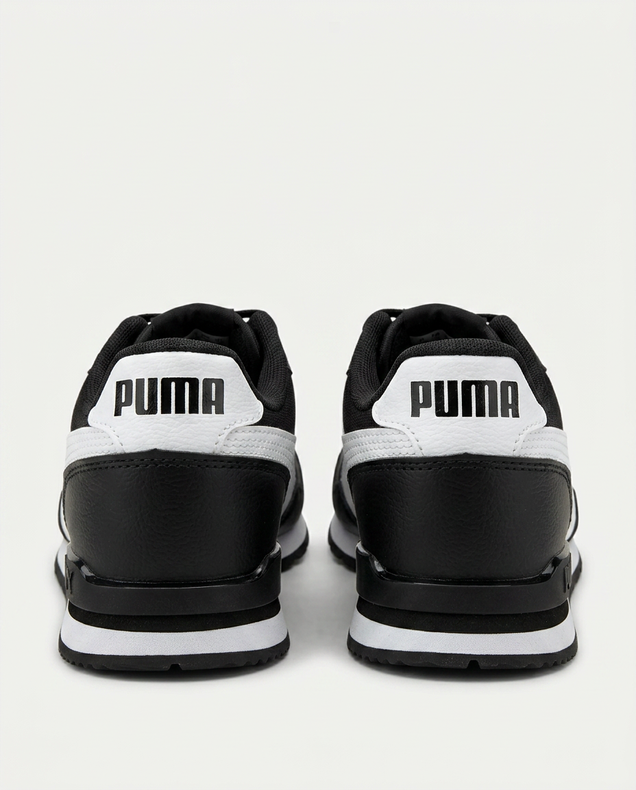 PUMA 384640 ST Runner v3 SİYAH-BEYAZ