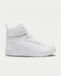 PUMA 385839 RBD Game Flat Yüksek Bilekli Spor Ayakkabı BEYAZ
