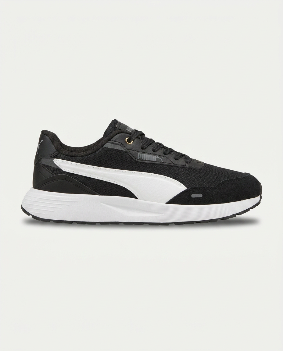PUMA 389236 Runtamed SİYAH-BEYAZ