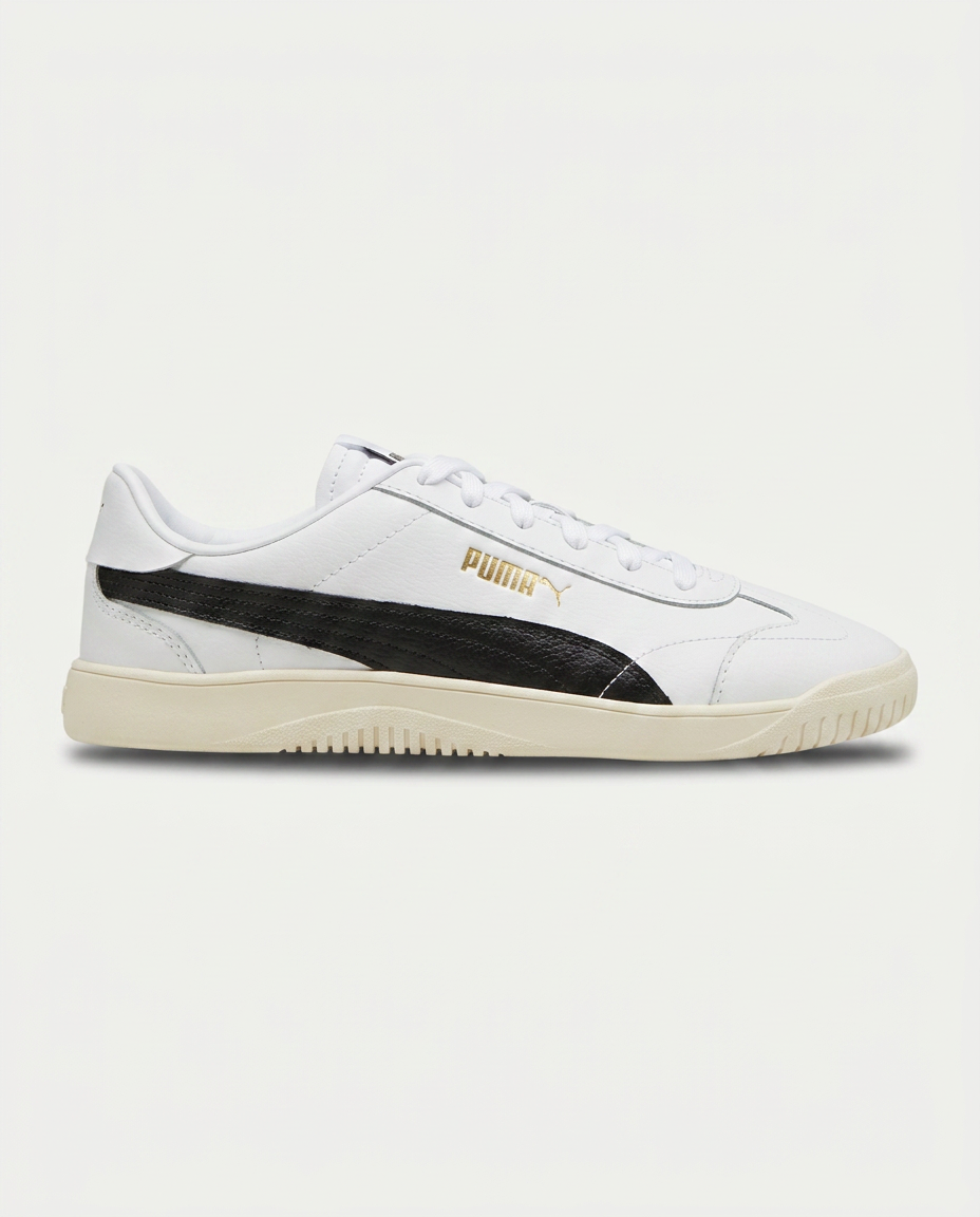 PUMA 389406 Puma Club 5v5 BEYAZ-SİYAH
