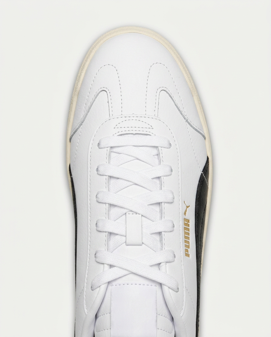 PUMA 389406 Puma Club 5v5 BEYAZ-SİYAH