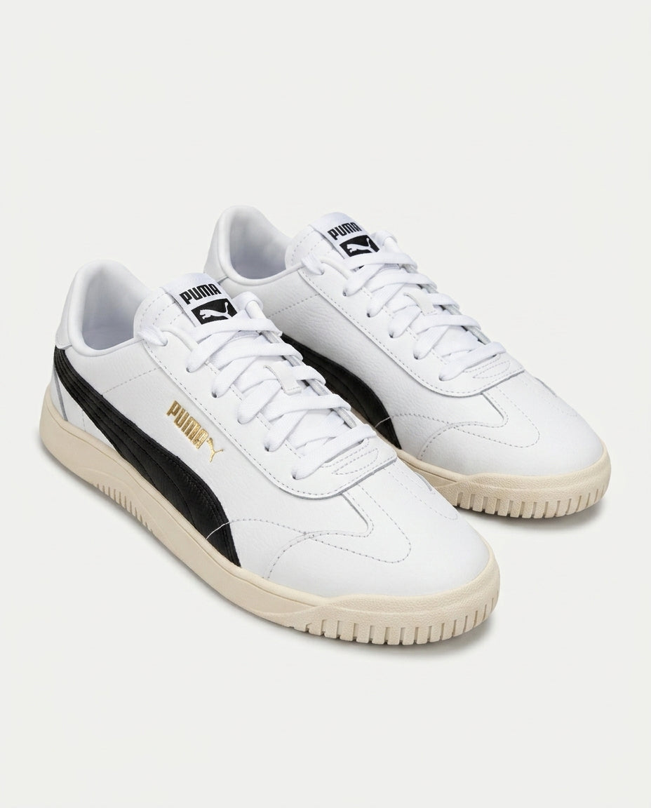 PUMA 389406 Puma Club 5v5 BEYAZ-SİYAH
