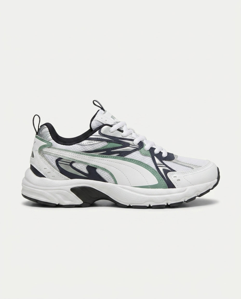 PUMA 392322 Milenio Tech-club beyaz-laci-yeşil