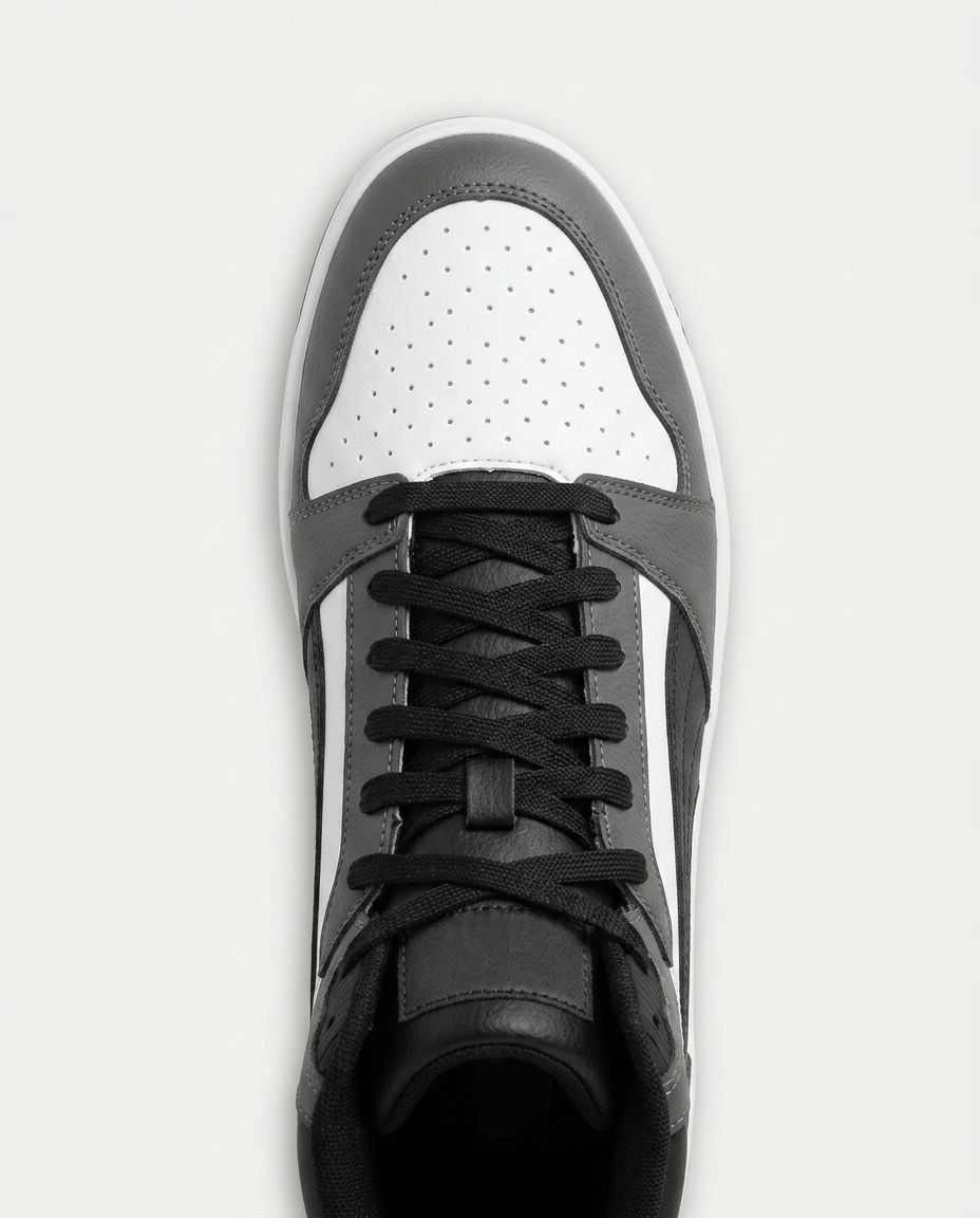 PUMA 392326 Rebound v6 SİYAH-GRİ