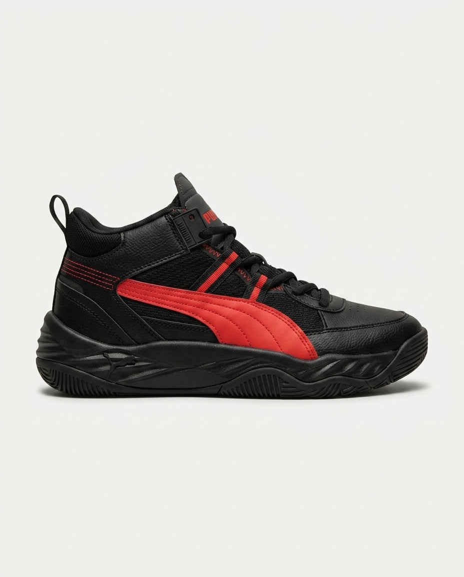 PUMA 392329 Rebound Future NextGen SİYAH-KIRMIZI