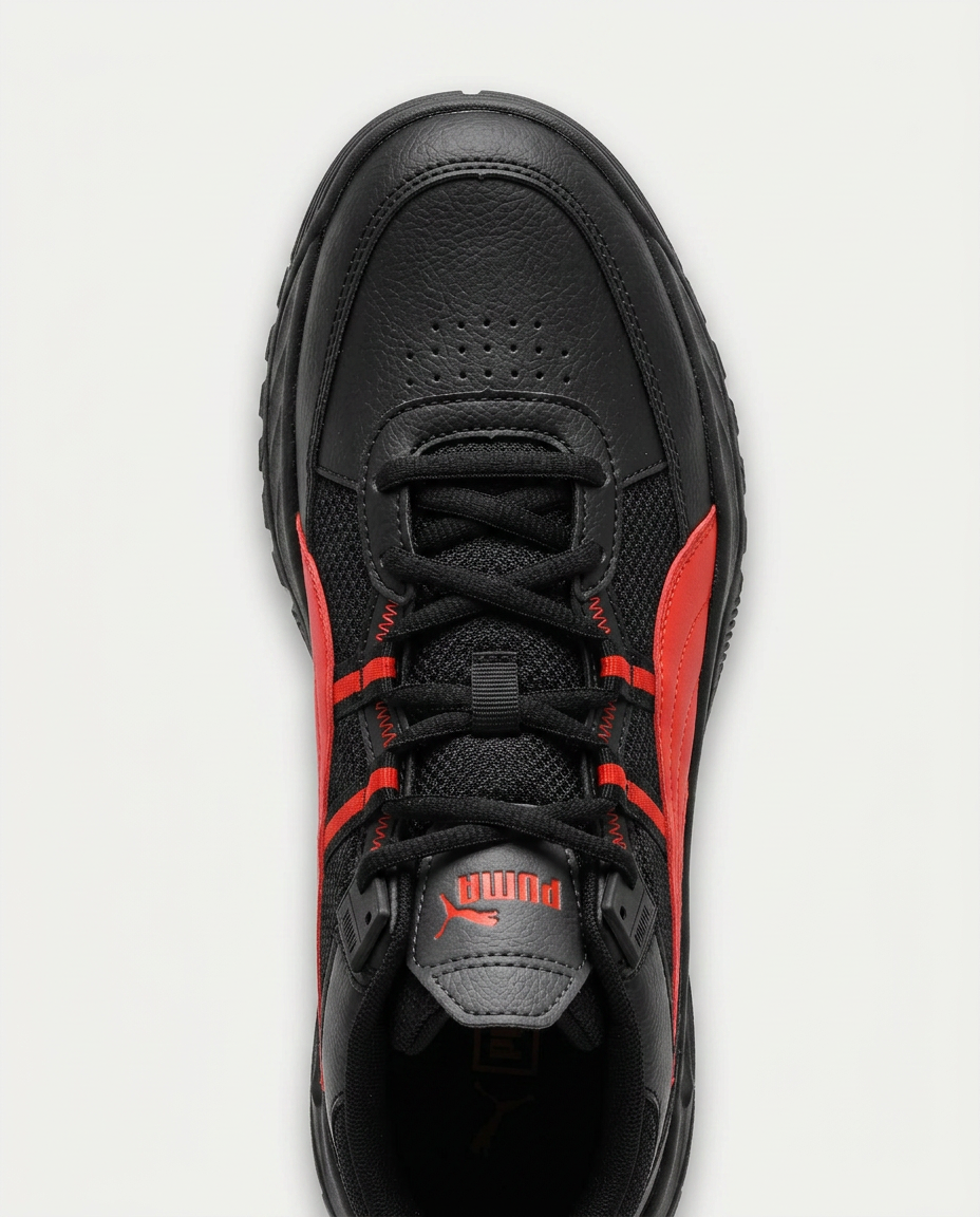 PUMA 392329 Rebound Future NextGen SİYAH-KIRMIZI