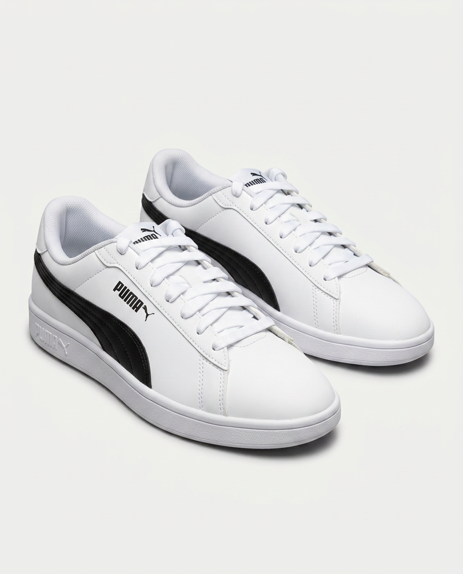 PUMA 392336 Puma Smash 3.0 Buck BEYAZ-SİYAH