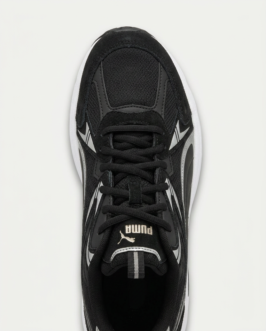 PUMA 393489 Milenio Tech Suede SİYAH-GRİ