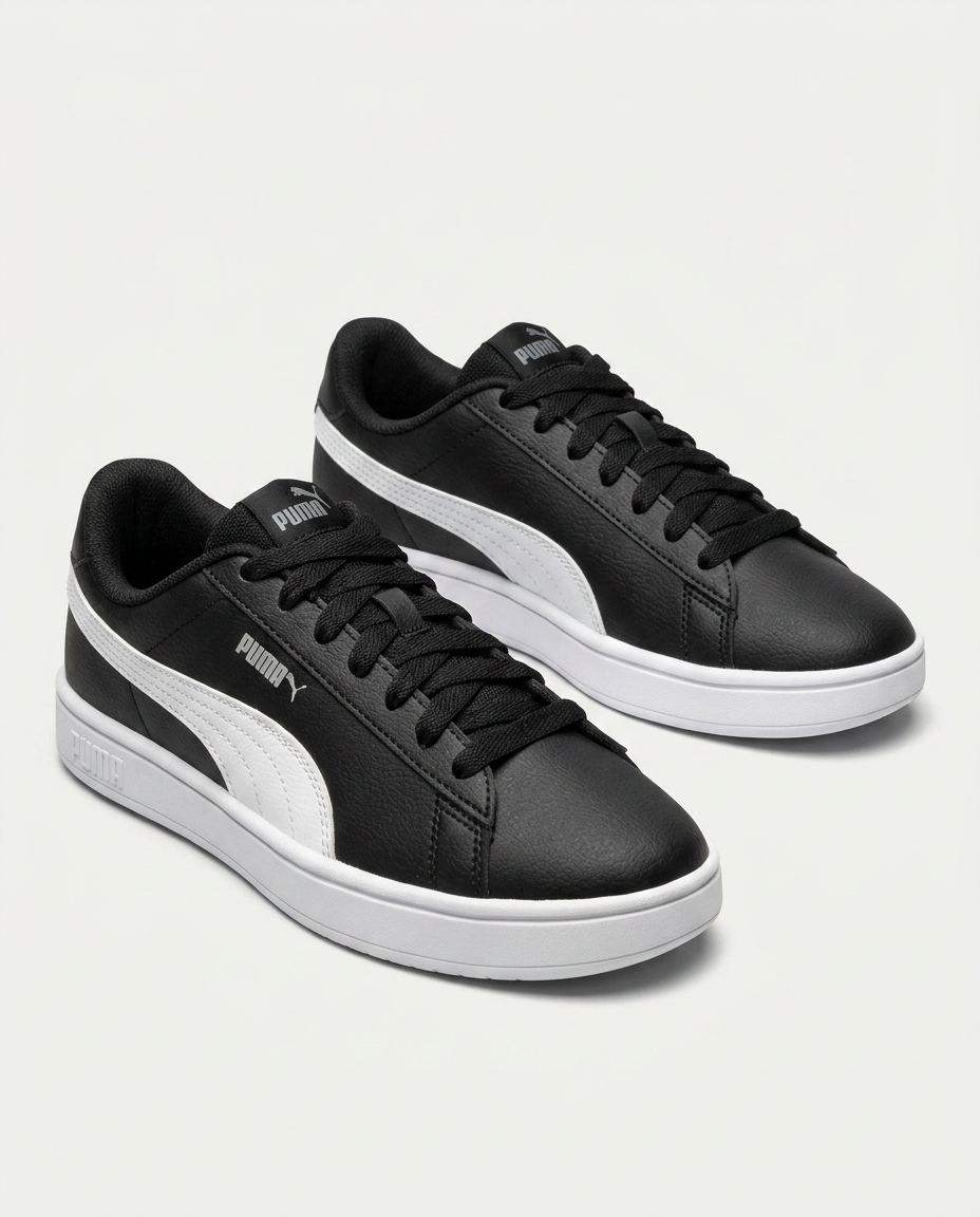 PUMA 394251 Puma Rickie Classic SİYAH-BEYAZ