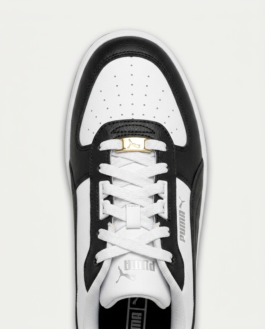 PUMA 395016 Puma Caven 2.0 Lux SİYAH-BEYAZ