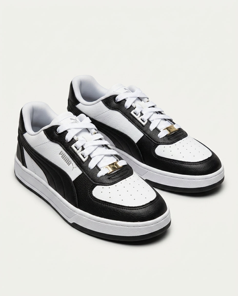 PUMA 395016 Puma Caven 2.0 Lux SİYAH-BEYAZ