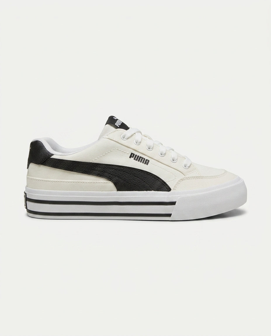 PUMA 396353 Court Classic Vulc FS BEYAZ-SİYAH