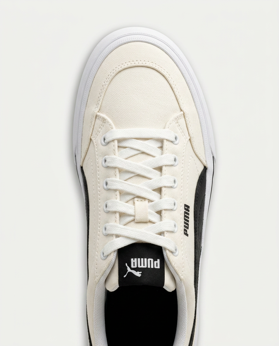 PUMA 396353 Court Classic Vulc FS BEYAZ-SİYAH