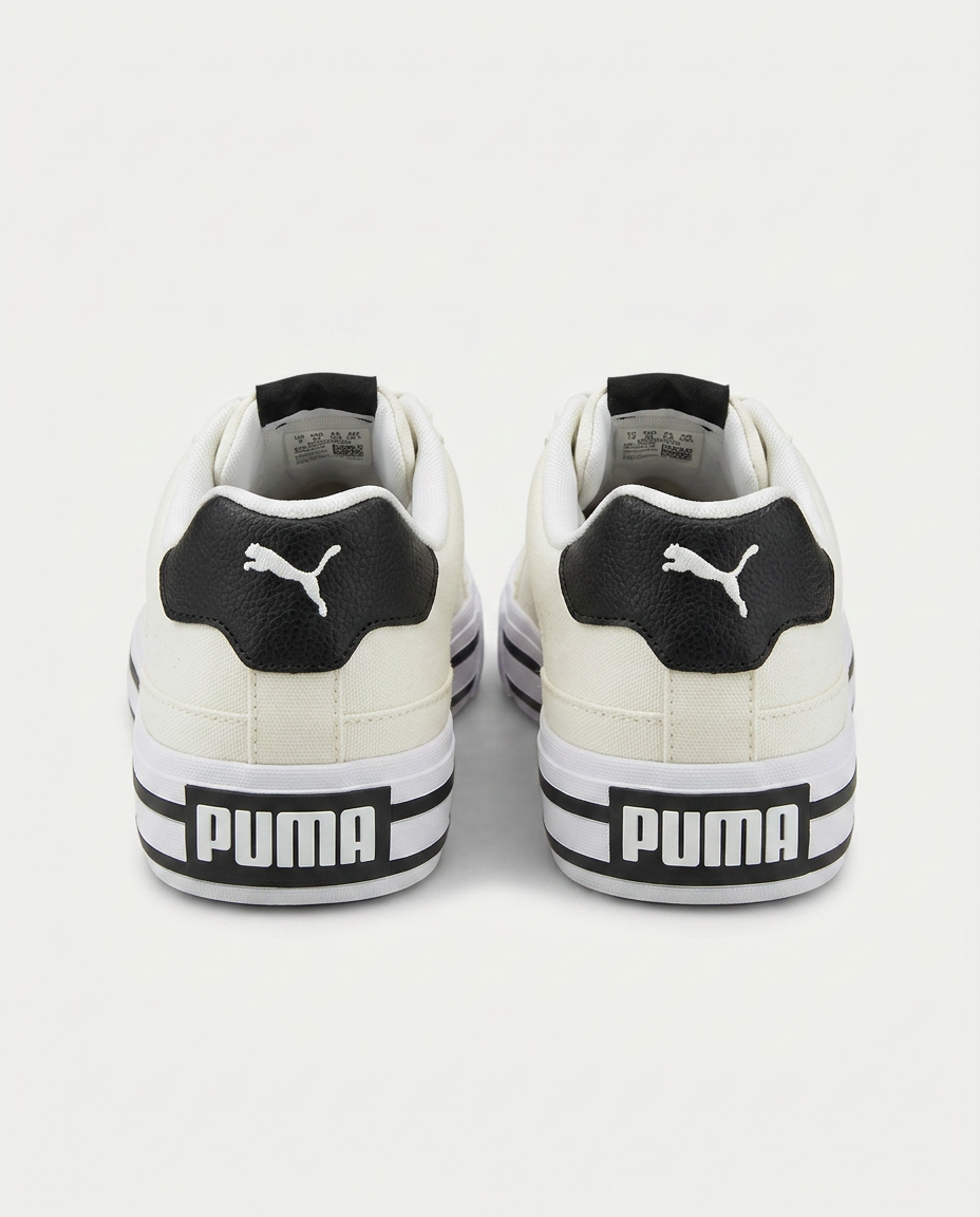 PUMA 396353 Court Classic Vulc FS BEYAZ-SİYAH