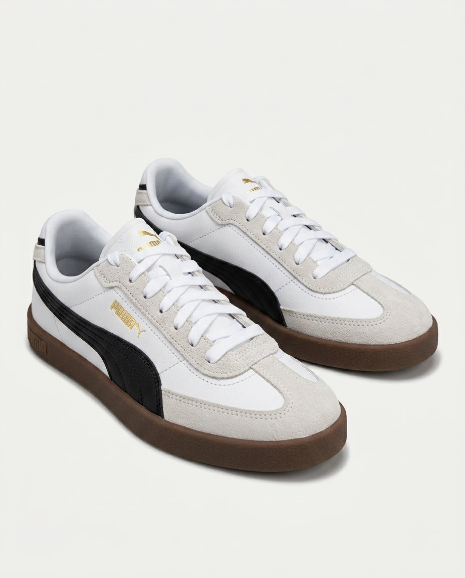 PUMA 397447 Puma Club II Era BEYAZ-SİYAH