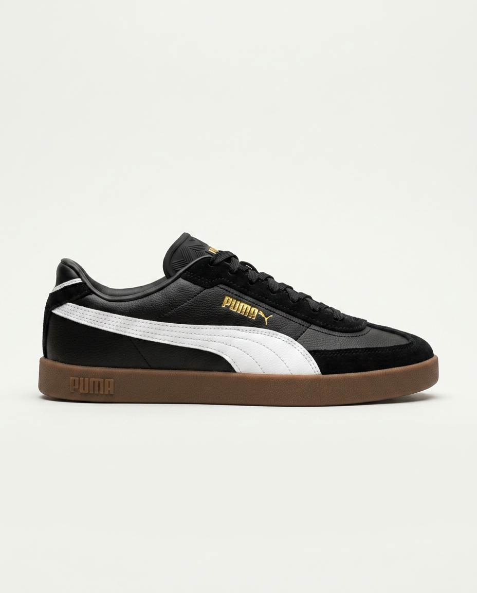 PUMA 397447 Puma Club II Era SİYAH-BEYAZ