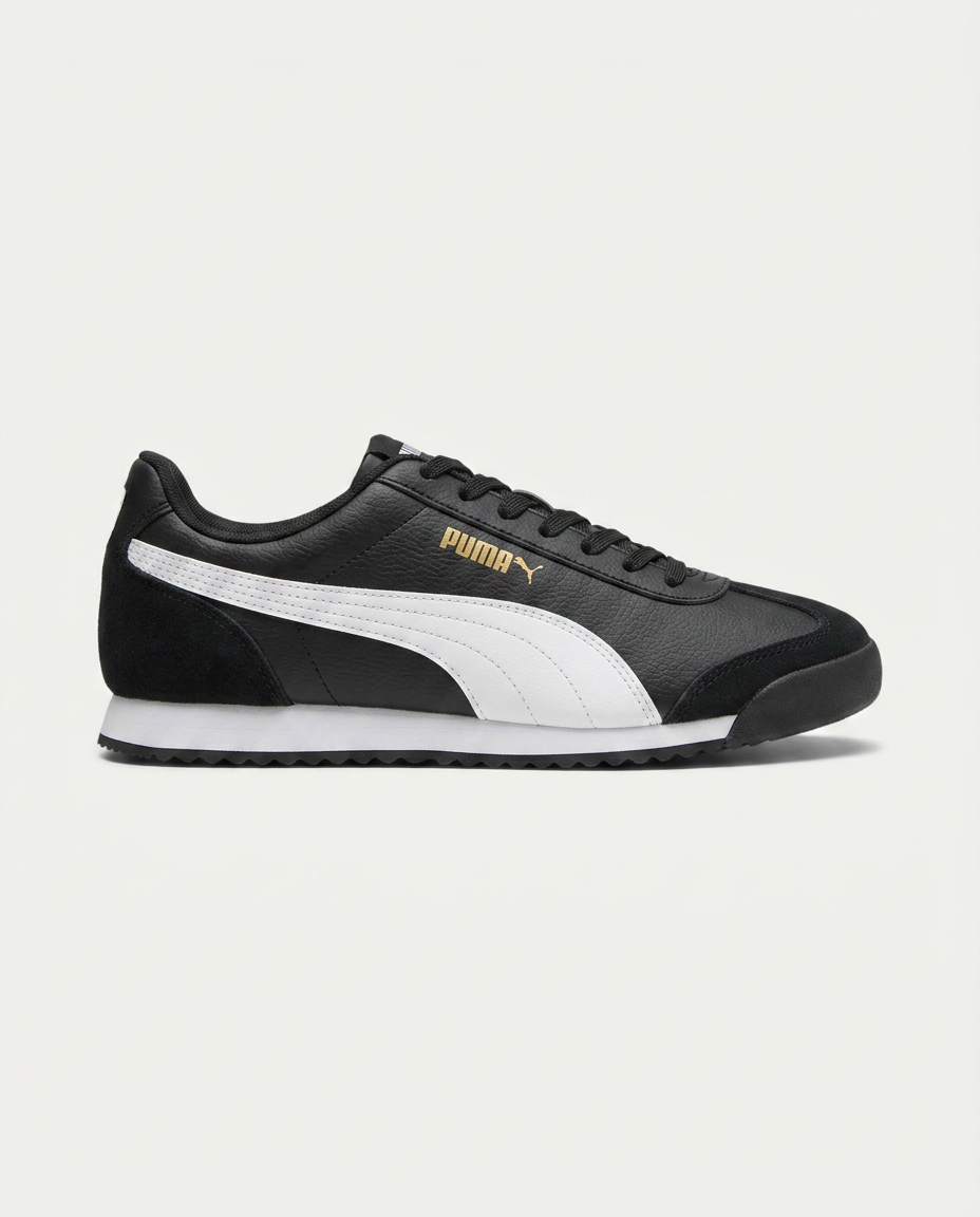 PUMA 397646 TURİNO II OG SİYAH-BEYAZ