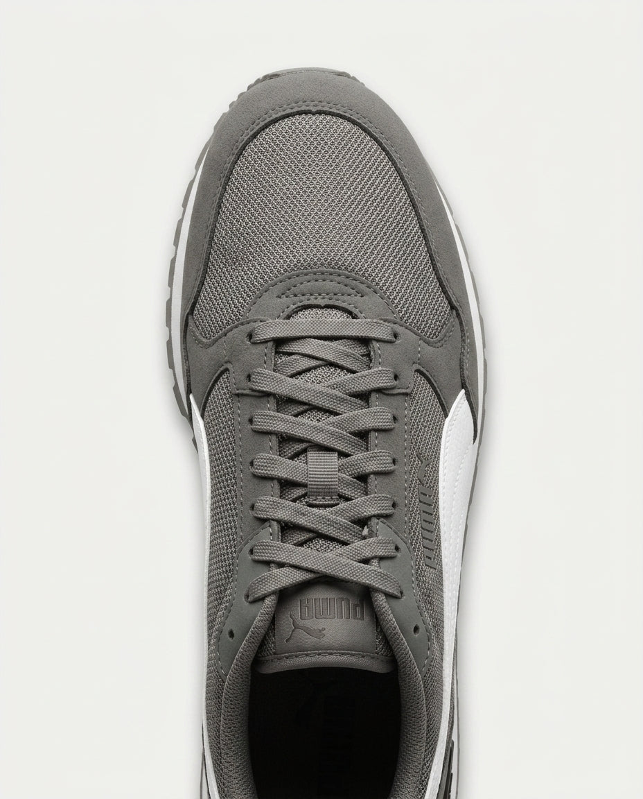 PUMA 399666 ST Runner v4 Mesh GRİ-BEYAZ