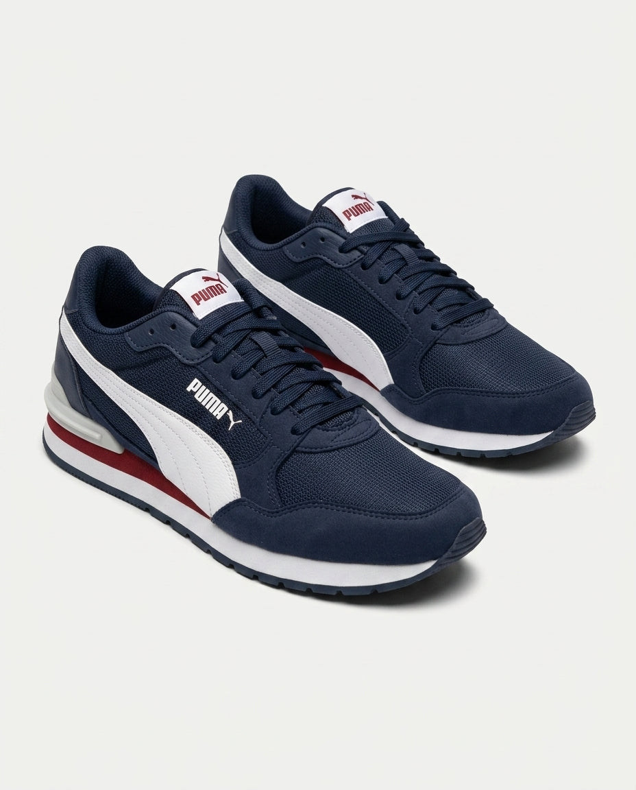 PUMA 399666 ST Runner v4 Mesh LACİVERT-BEYAZ