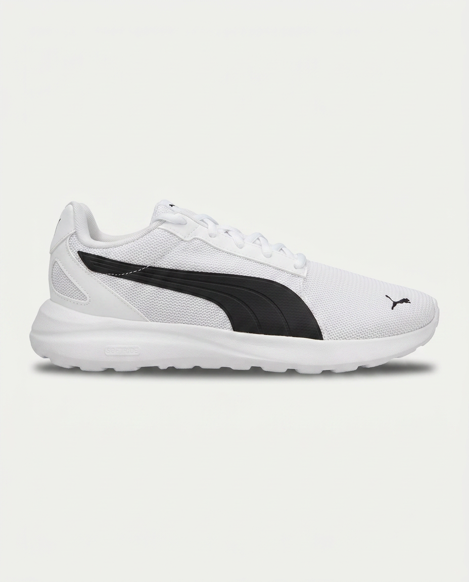 PUMA 400235 SOFTRIDE GO4 BEYAZ-SİYAH