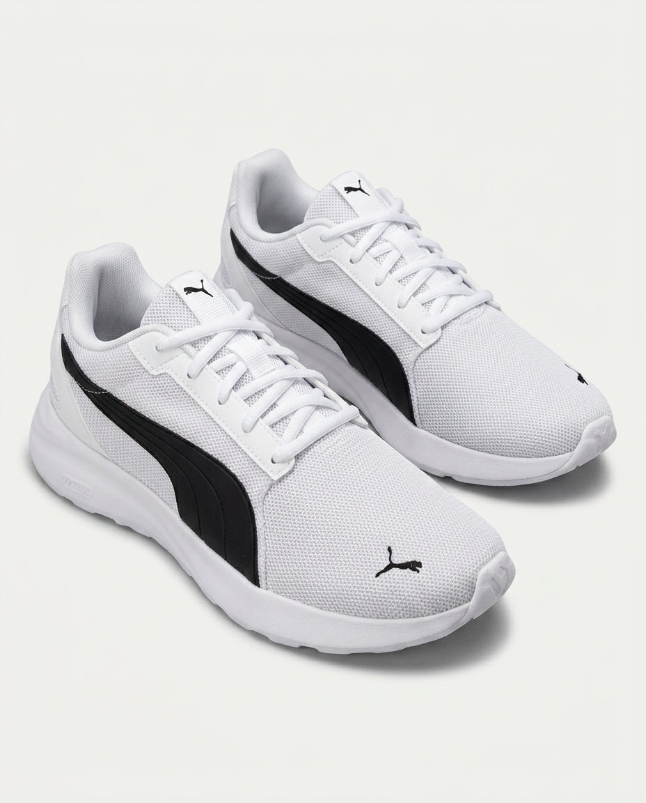 PUMA 400235 SOFTRIDE GO4 BEYAZ-SİYAH
