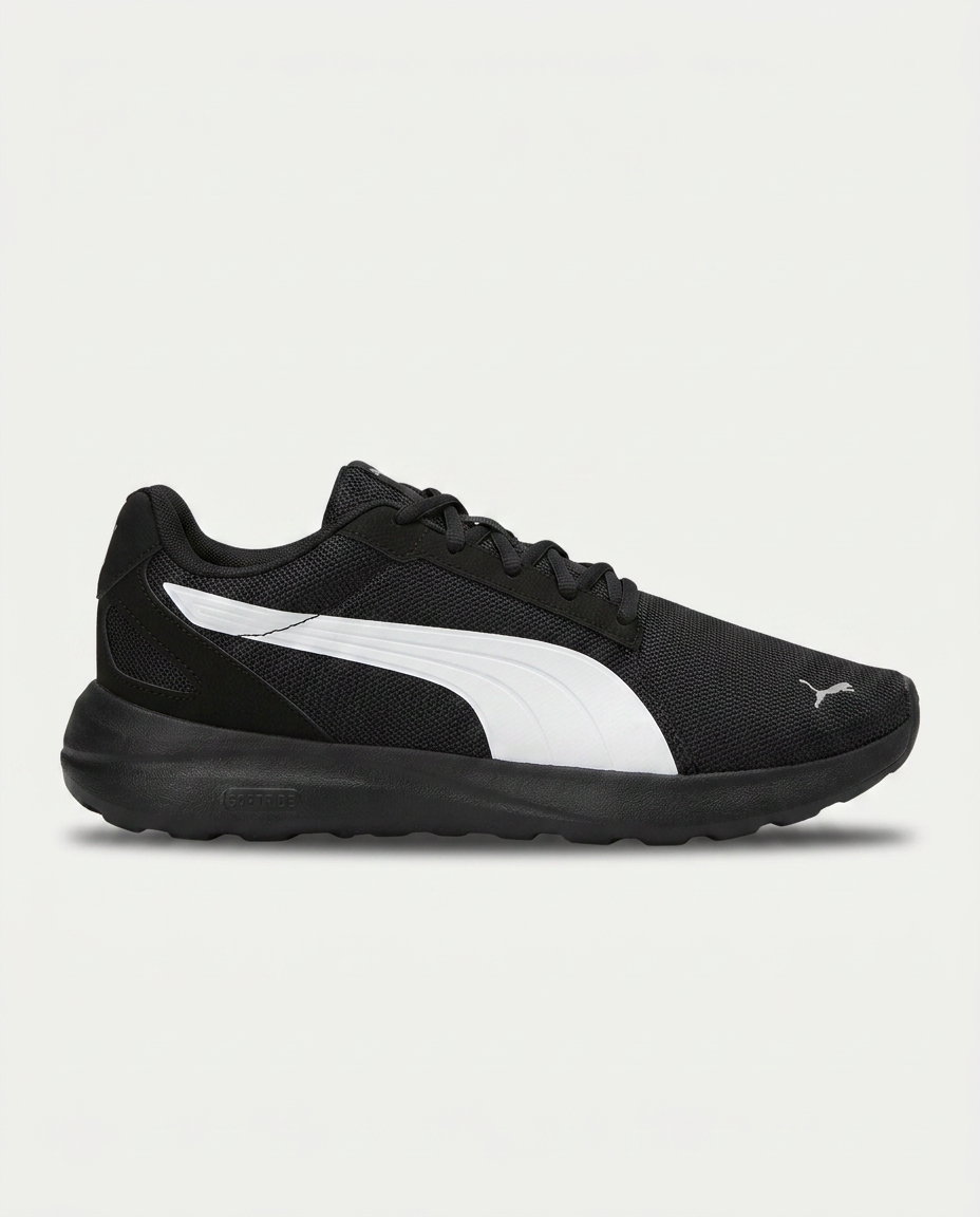 PUMA 400235 SOFTRIDE GO4 SİYAH-BEYAZ