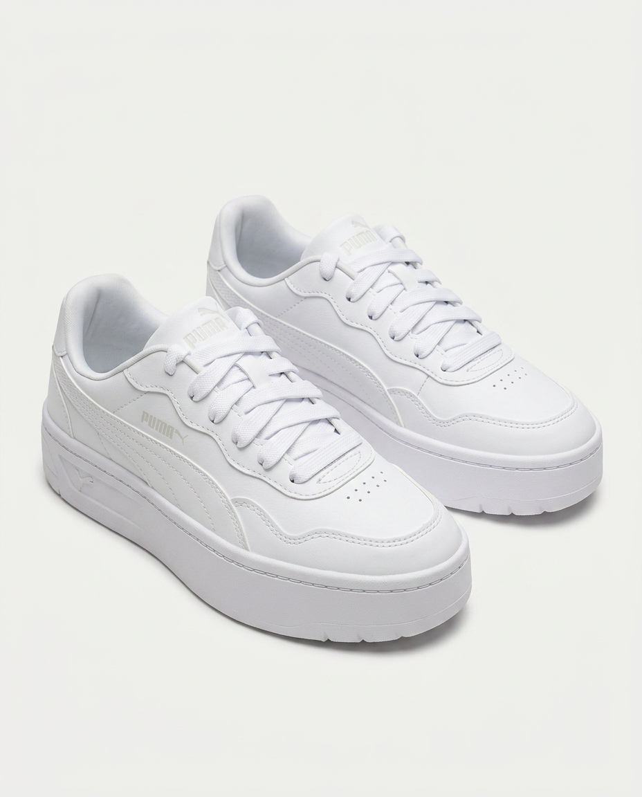 Puma 400368 Court Lally Skye BEYAZ