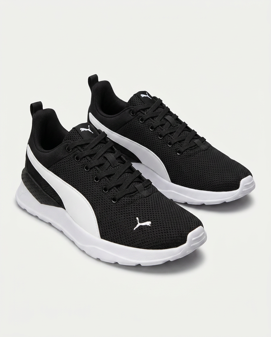 PUMA 405506 Anzarun Lite TDP SİYAH-BEYAZ