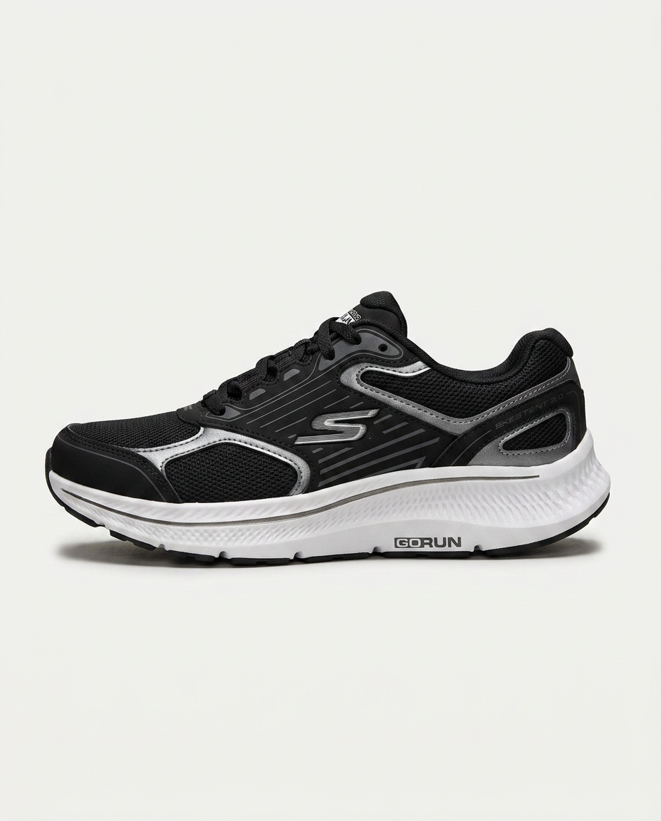 SKECHERS 128606 GO RUN CONSISTENT 2.0 - ADVANTAGE SİYAH-BEYAZ