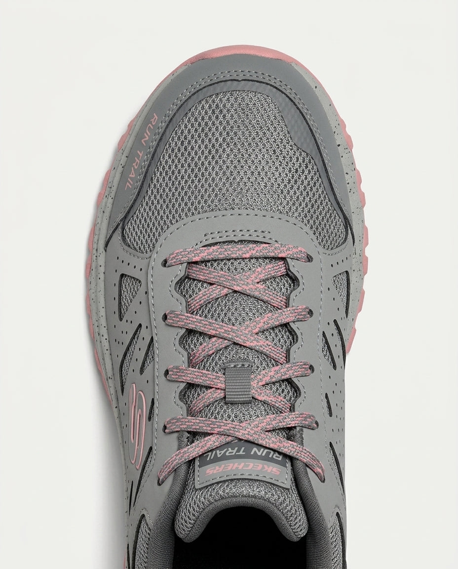 SKECHERS 149821 HILLCREST GRİ-PEMBE
