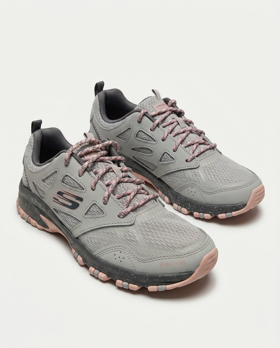 SKECHERS 149821 HILLCREST GRİ-PEMBE