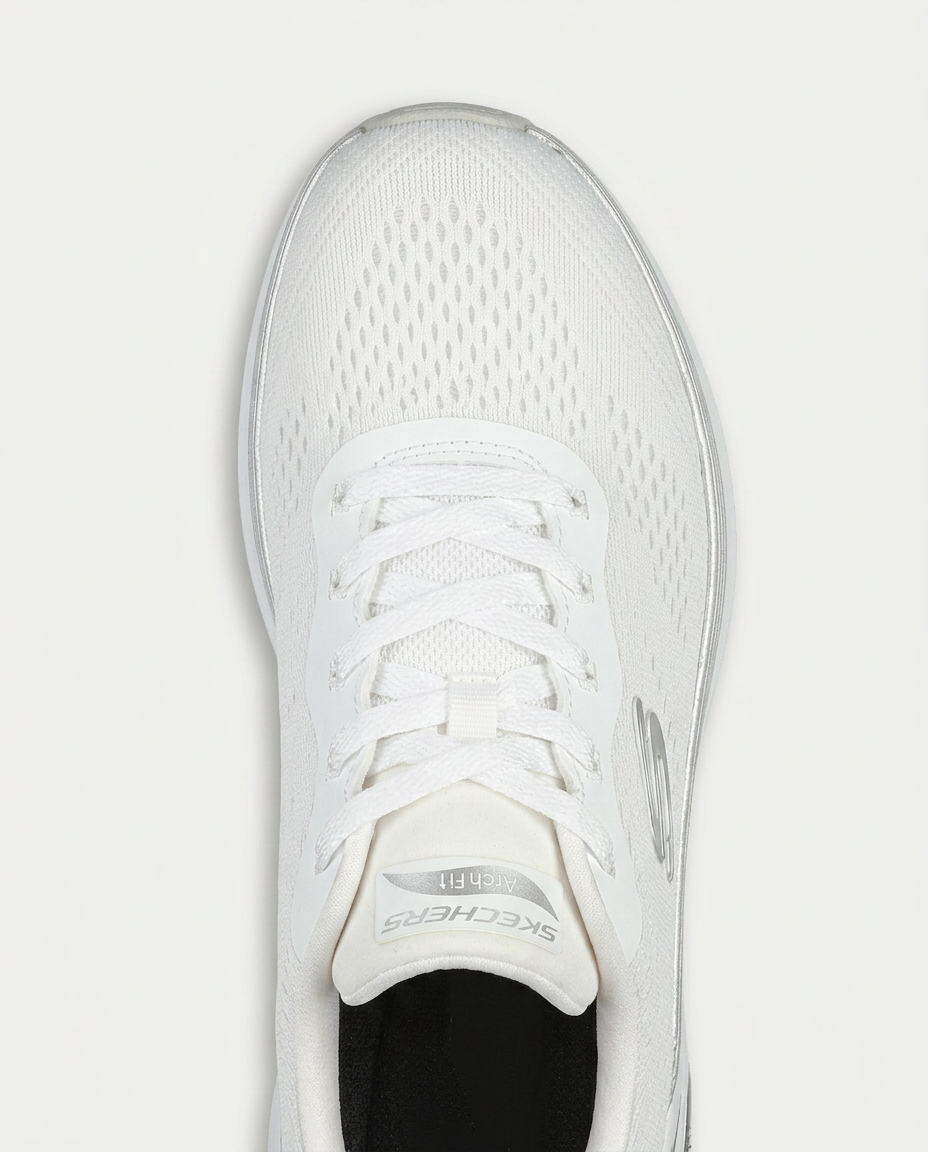 SKECHERS 150067 ARCH FİT 2.0 - GLOW THE DİSTANCE BEYAZ-GUMUS