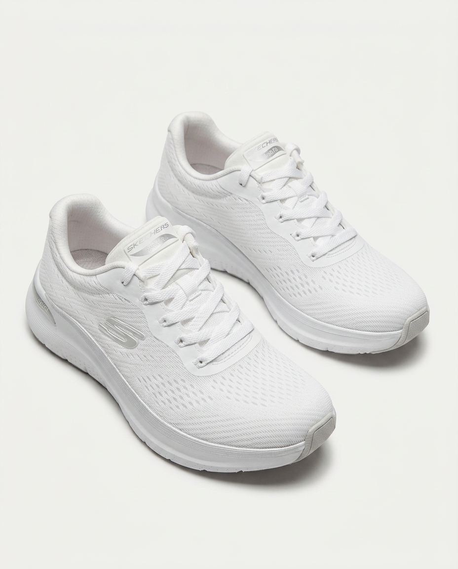 SKECHERS 150067 ARCH FİT 2.0 - GLOW THE DİSTANCE BEYAZ-GUMUS