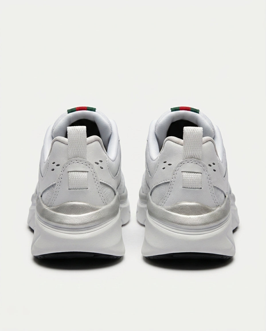 SKECHERS 150103 D'LUX WALKER 2.0 - GRADİENT GLAM BEYAZ-GUMUS