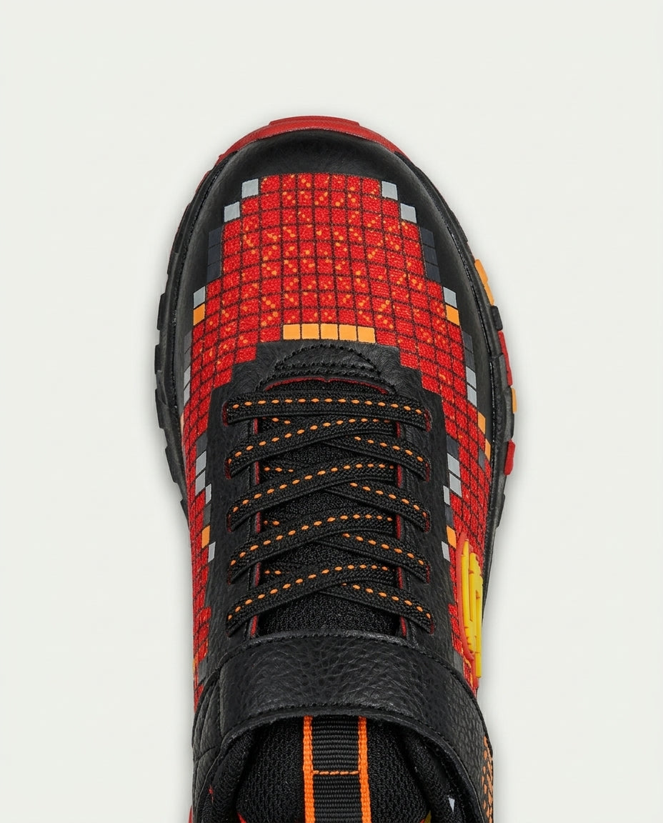 Skechers 402182L MegaCraft 3.0 Siyah-Kırmızı