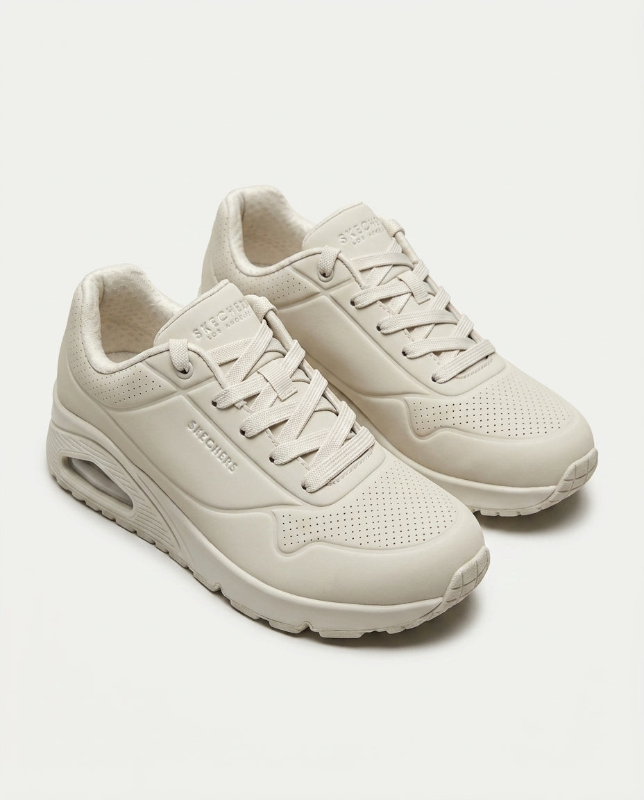 SKECHERS 73690 UNO STAND ON AİR K.BEYAZ