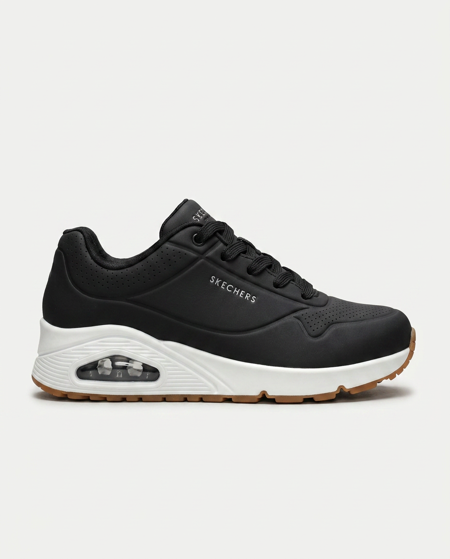 SKECHERS 73690 UNO STAND ON AİR SİYAH-BEYAZ