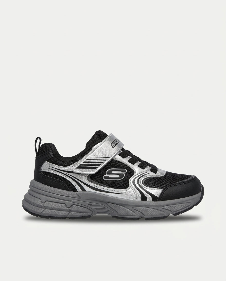 Skechers Retro-Graph Gümüş-Siyah