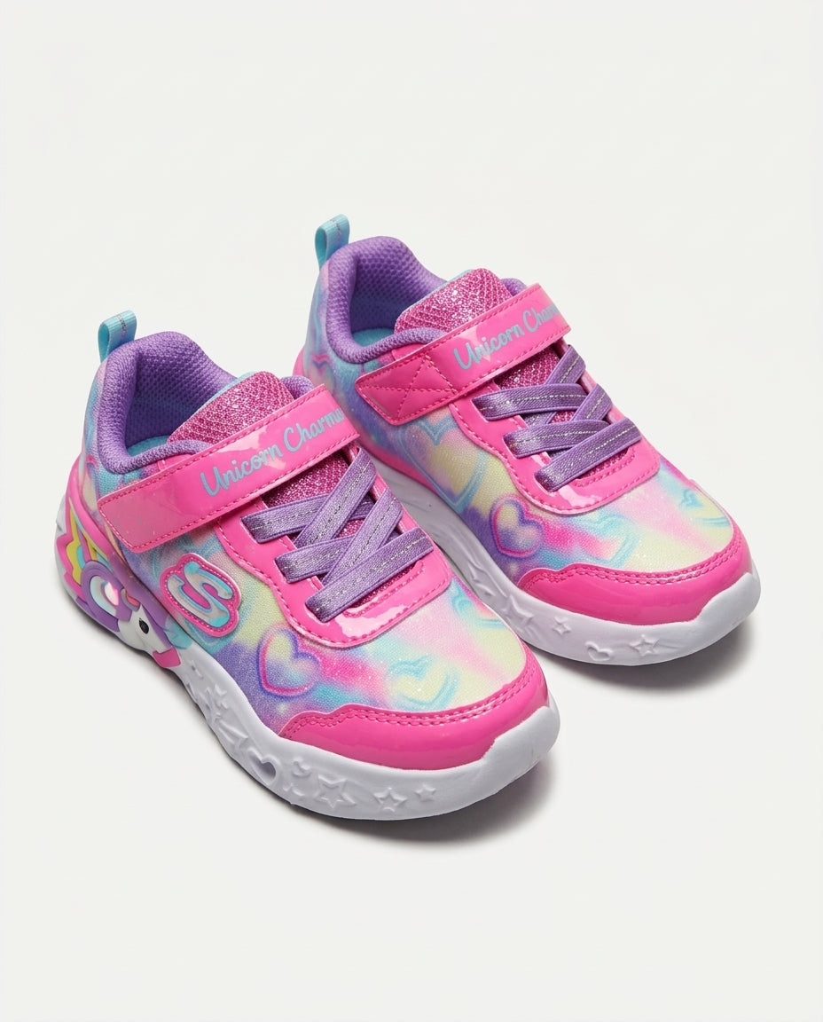 Skechers Unıcorn Charmer Lıl Heart Sparkles Pembe