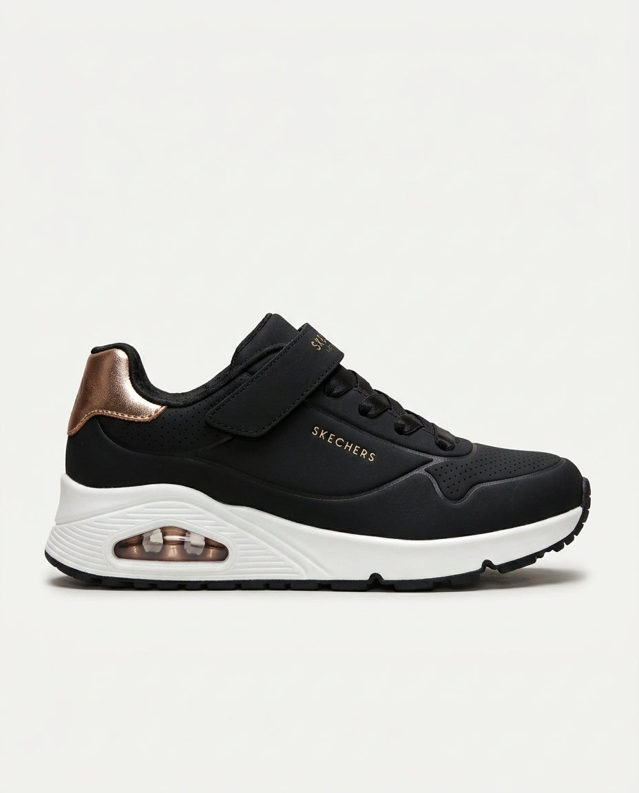 Skechers Uno Gen1 - Shımmer Core Siyah