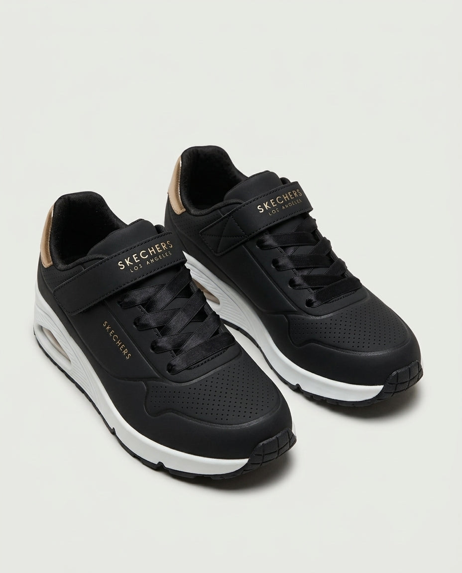 Skechers Uno Gen1 - Shımmer Core Siyah
