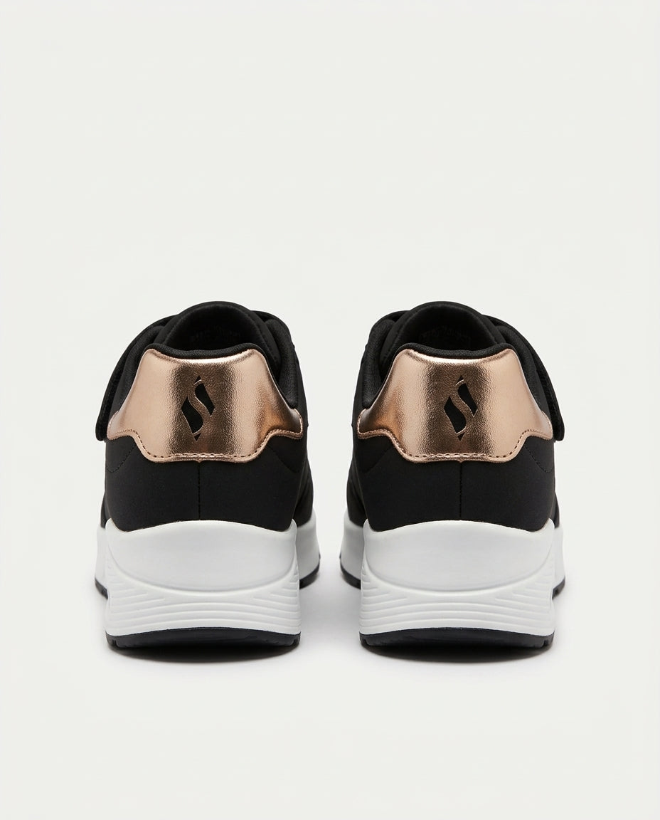 Skechers Uno Gen1 - Shımmer Core Siyah